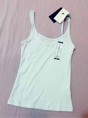 Nike Women's Sportswear Chill Knit Tank Top - Blue Tint